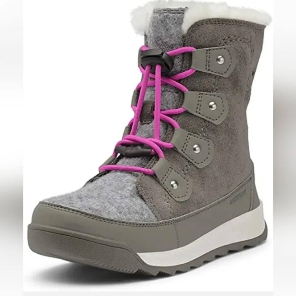 Sorel youth Whitney II Joan lace up boots size 2
